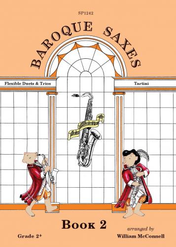 Baroque Saxes Bk2 Duets/Trios SP McConn
