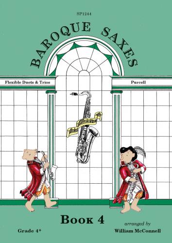 Baroque Saxes Bk4 Flex Duets/Trios SP