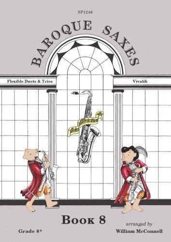 Vivaldi Baroque Saxes Bk8 Flex Duets&Tr