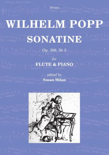 Popp Sonatine Op388 No3 Flt SP ed Milan