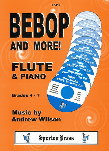 Bebop and More! Flt/Pno Gr4-7+CD SP Wil