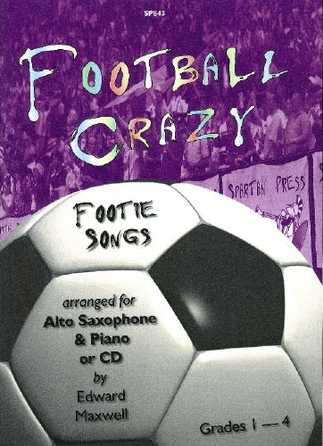Football Crazy Alto Sax/Pno+CD GR1-4 SP