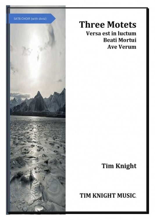Knight 3 Motets Latin SATB