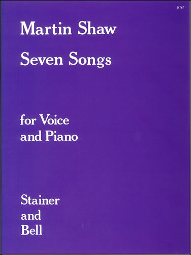 Shaw Seven Songs Voc&Pno S&B