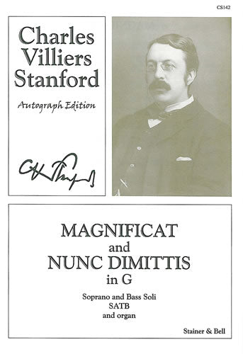 Stanford Mag & Nunc G SATB Soli S&B