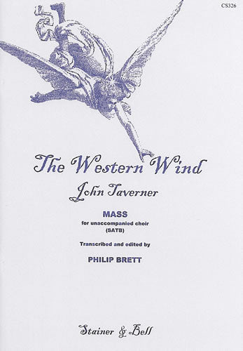 Taverner Western Wind Mass SATB V/S S&B