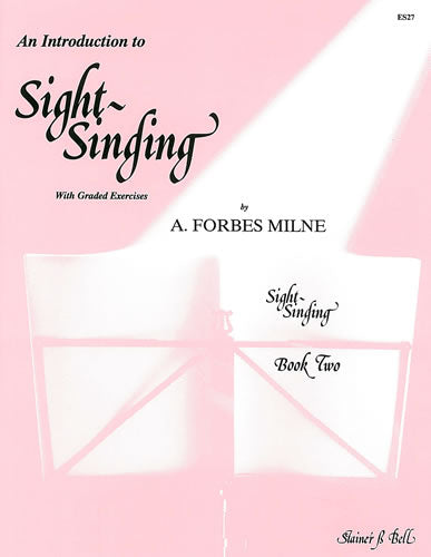 Forbes Milne Intro Sight Singing Bk2