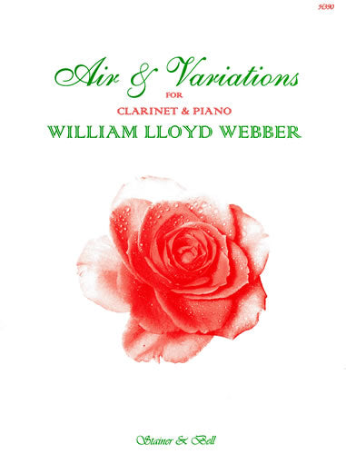 Lloyd Webber Air&Variations Clt&Pno S&B