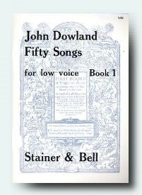 Dowland 50 Songs Low Vce Bk1 S&B