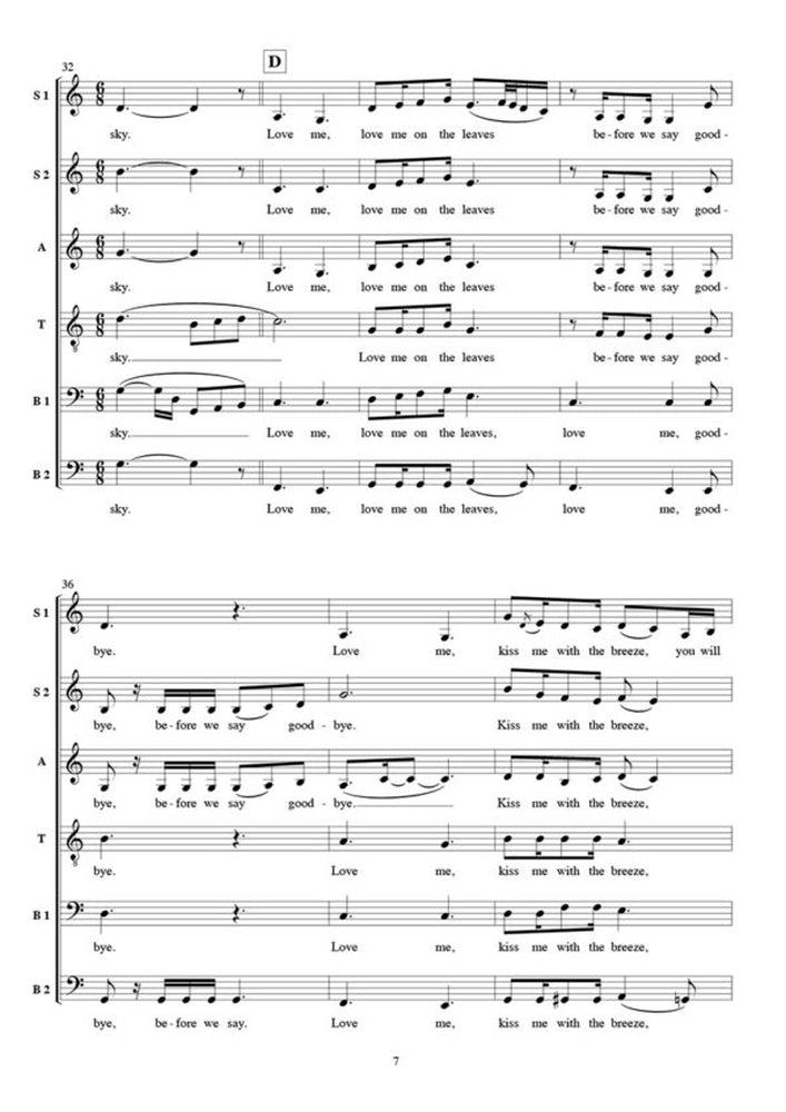 Makaroff Butterfly SSATBB Sulasol Rajat
