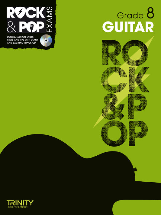 Rock & Pop Guitar G8 Bk+CD Trinity