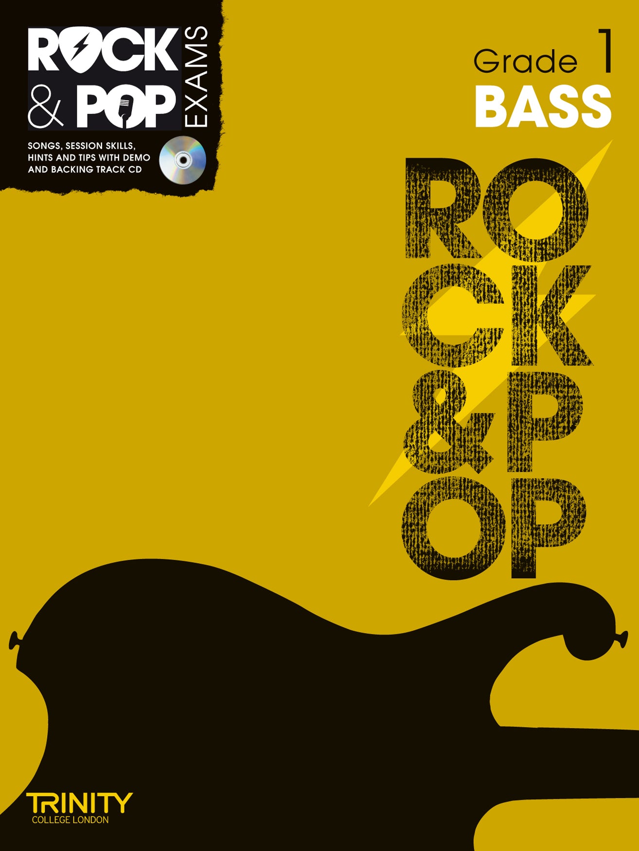 Rock & Pop Bass G1 Bk+CD Trinity 2012-1