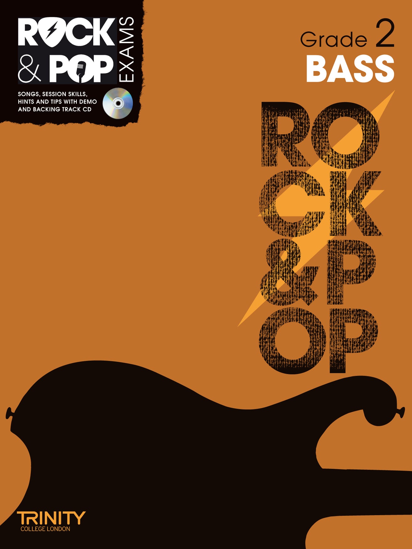 Rock & Pop Bass G2 Bk+CD Trinity 2012-1