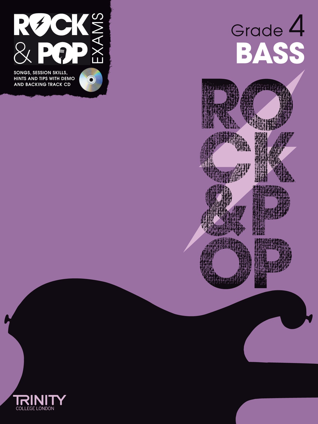 Rock & Pop Bass G4 Bk+CD Trinity