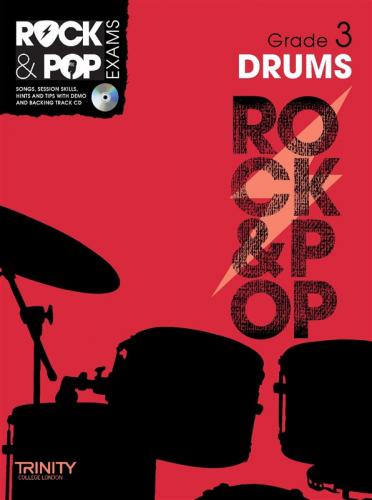 Rock & Pop Drums G3 Bk+CD Trinity