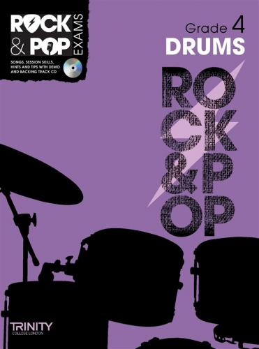 Rock & Pop Drums G4 Bk+CD Trinity