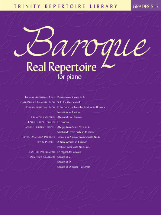 Baroque Real Repertoire Pno Gr5-7 Tri R