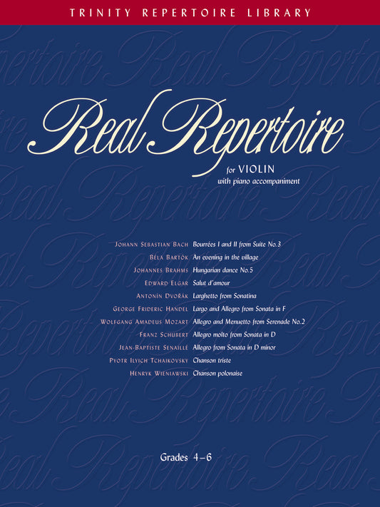 Real Repertoire Vln Tri Rep Lib