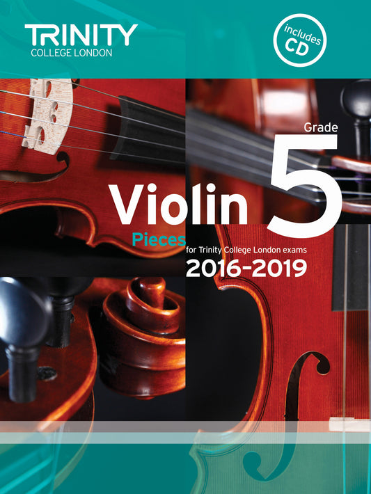 TCL Violin Grade 5 Score & Part+CD 2016-19