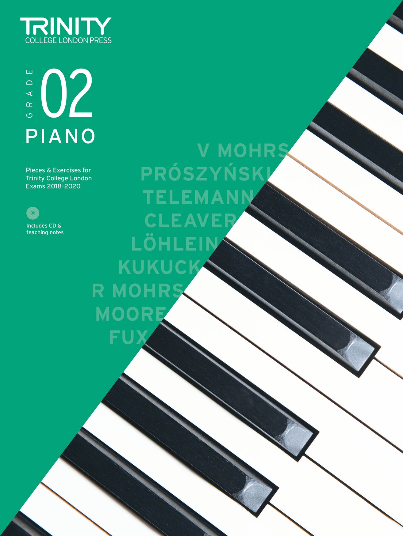TCL Pno Pieces Gr2 2018-20 Bk+CD