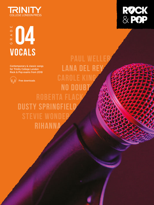 TCL Rock&Pop Vocals Grade 4 2018