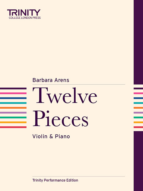 Arens Twelve Pieces Vln Pno Trinity