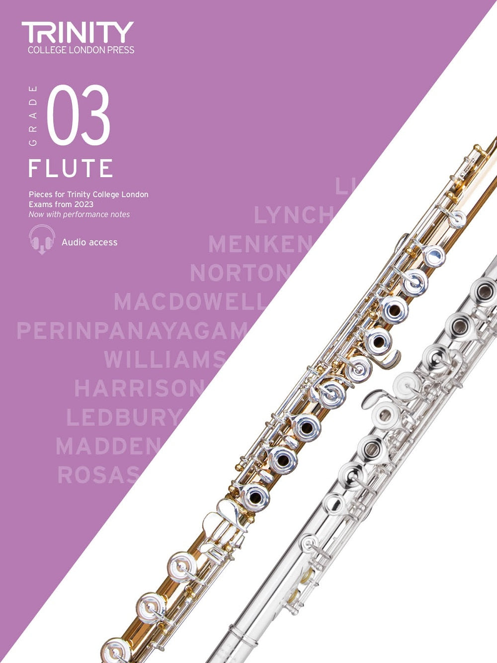 TCL Flute Pieces Grade 3 2023- (S+P)