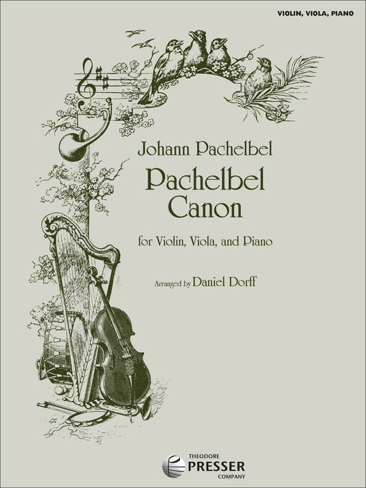 Pachelbel Canon Vln&Vla&Pno Dorff Sc+Pt