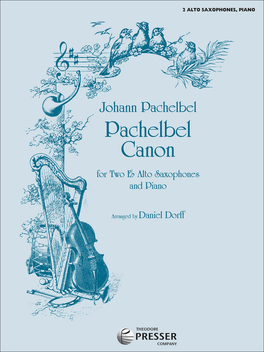 Pachelbel Canon for 2 Sax & Pno Dorf PR