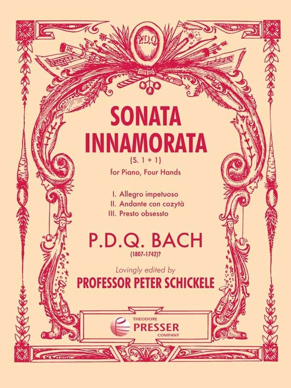 Bach Sonata Innamorata Pno Duet Schicke