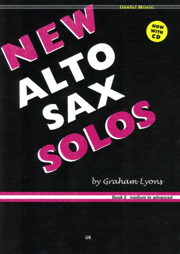 New Alto Sax Solos Bk2+CD Lyons U8