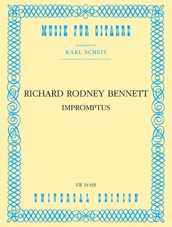 Bennett RR Impromptus Gtr UE