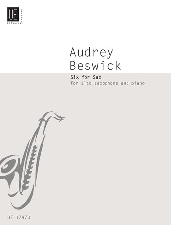 Beswick Six for Sax Alto Sax UE