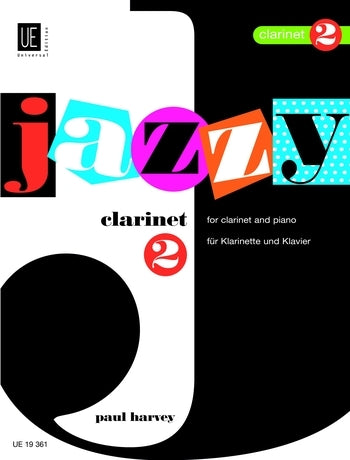 Jazzy Clarinet Bk2 Harvey UE