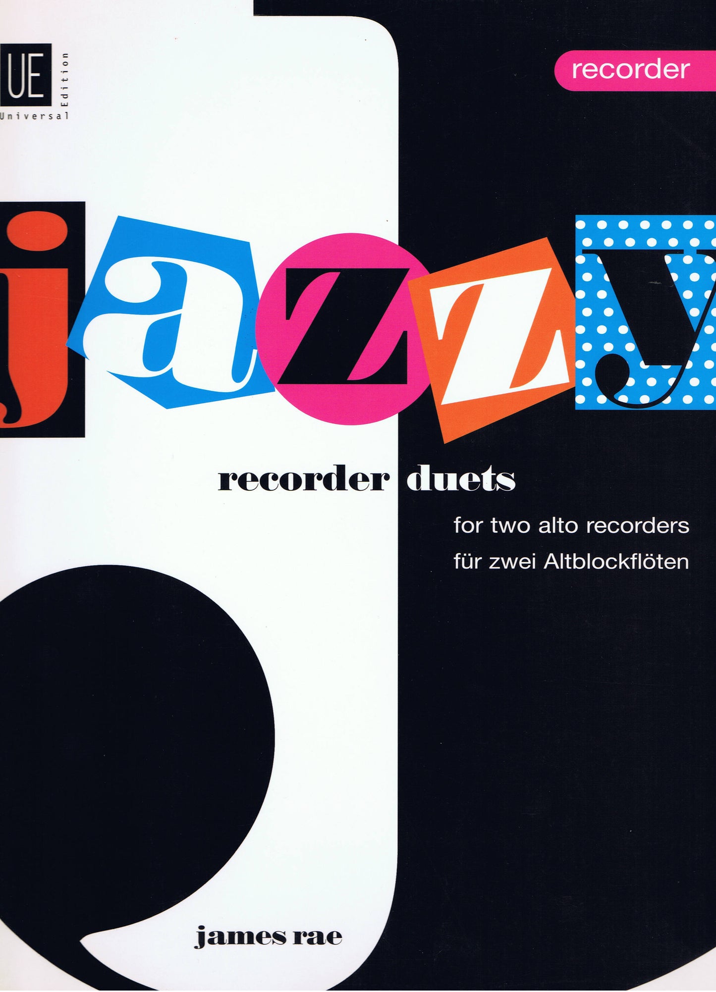Jazzy Recorder Duets (Alto) Rae UE
