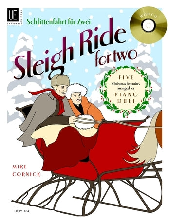 Sleigh Ride for 2 Piano Duet + CD Cornick