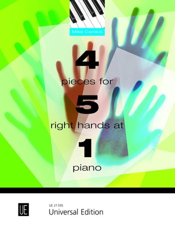 4 Pieces for 5 Right Hands 1 Pno UE Cor