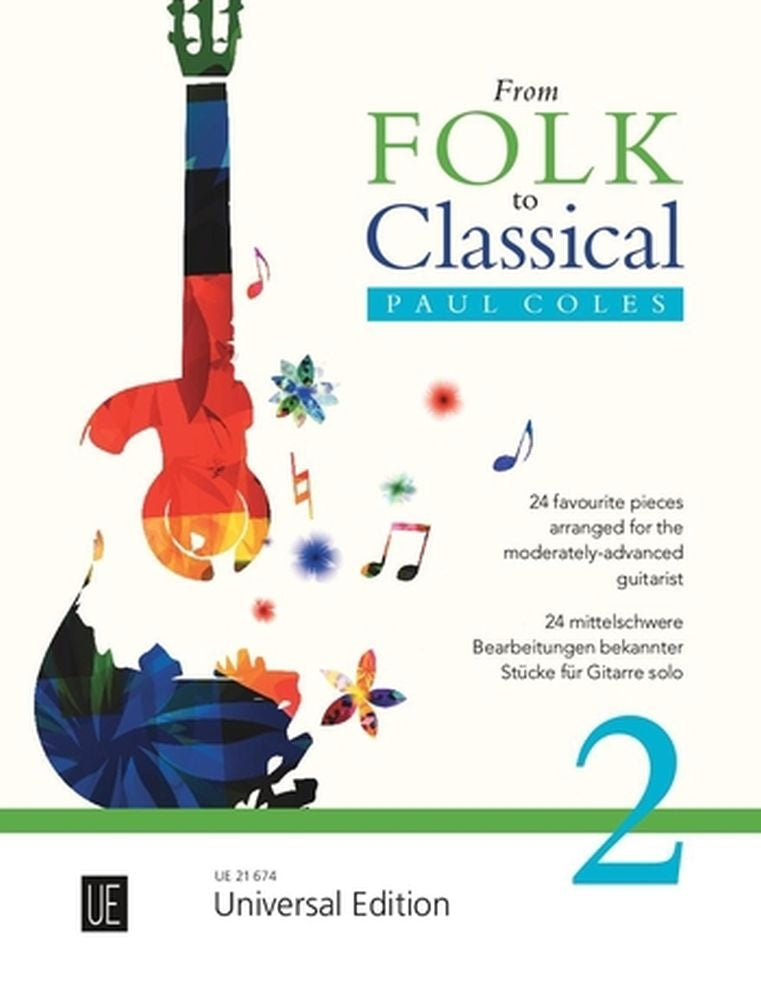 From Folk to Classical Gtr Bk2 Coles UE