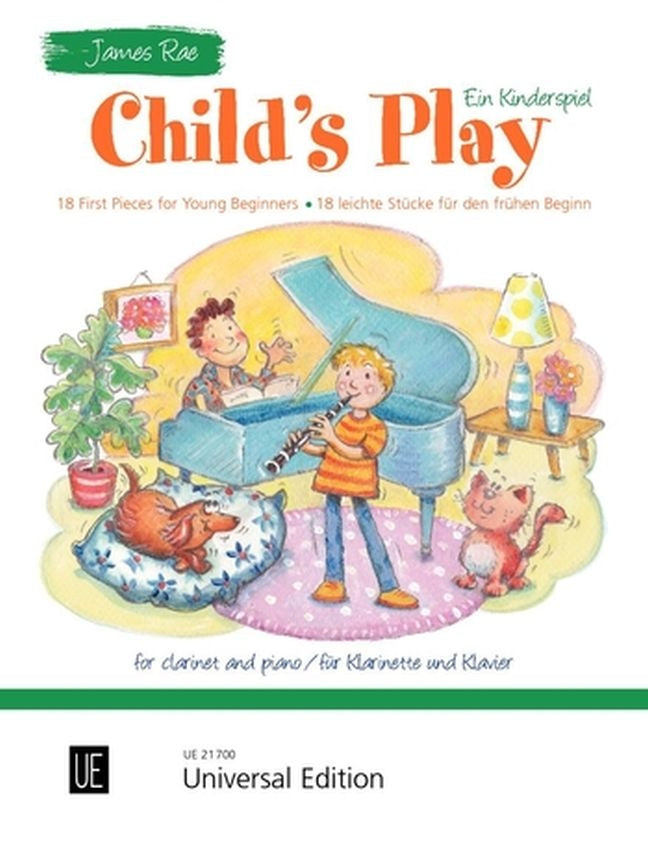 Rae Childs Play 18 First Pieces Clt/Pno