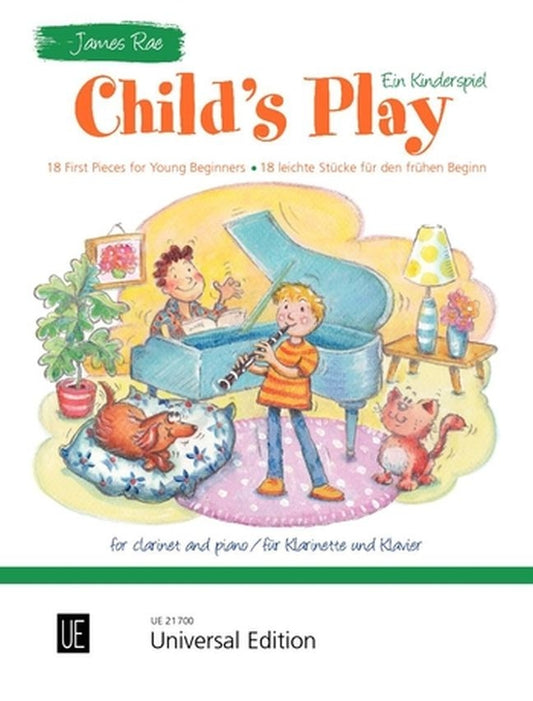 Rae Childs Play 18 First Pieces Clt/Pno