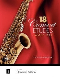 Rae 18 Concert Etudes Sax UE