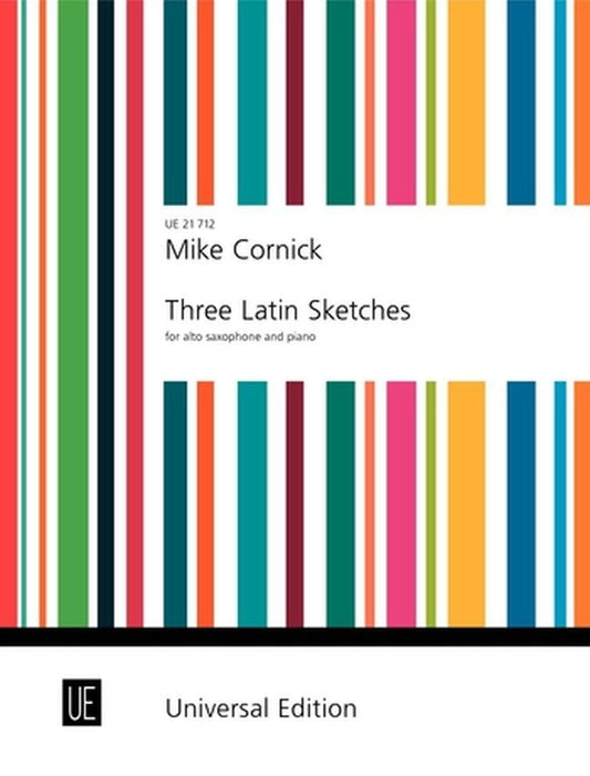 Cornick Three Latin Sketches Sax/Pno