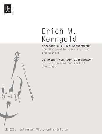 Korngold Serenade The Snowman Vlc/Vl