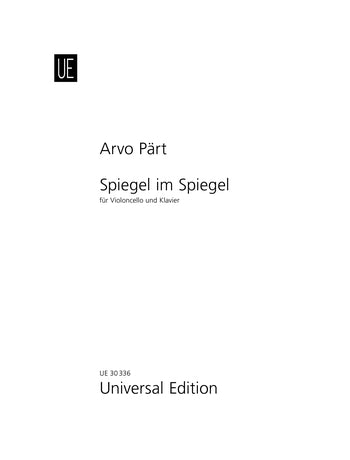 Part Spiegel im Spiegel Cello&Pno 1978