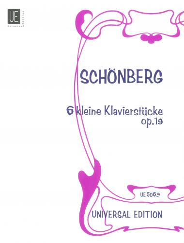 Schoenberg 6 Little Pieces Op19 Pno UE