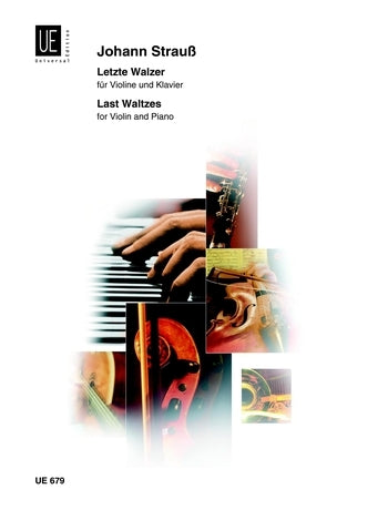 Strauss J Last Waltzes Vln+Pno UE