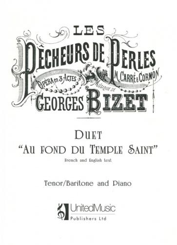 Bizet Au fond du Temple Saint Duet UMP