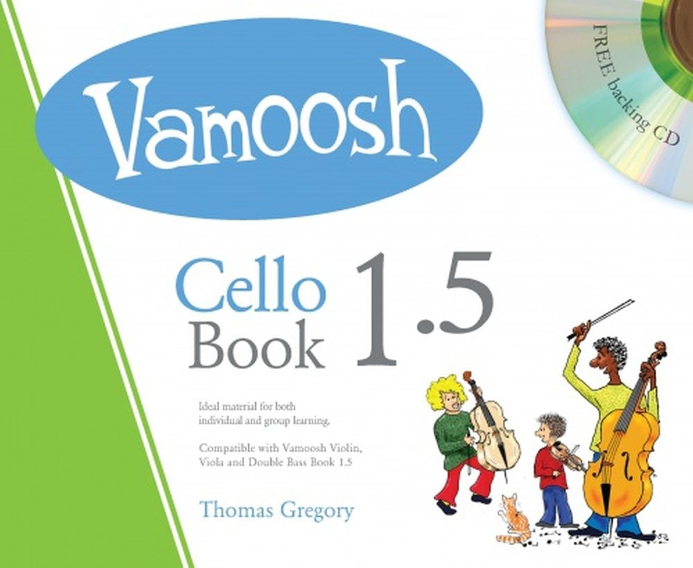 Vamoosh Cello Bk1.5+CD Gregory HL