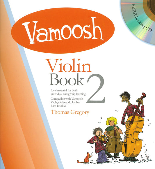 Vamoosh Violin Bk2+CD Gregory