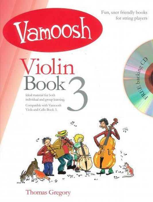 Vamoosh Violin Bk3+CD Gregory A4